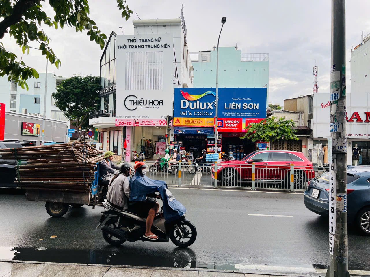 Bán MẶT TIỀN Lũy Bán Bích 5mX38m (184m2) Nhà 5 tầng gồm 1 trệt, 3 lầu, sân thượng