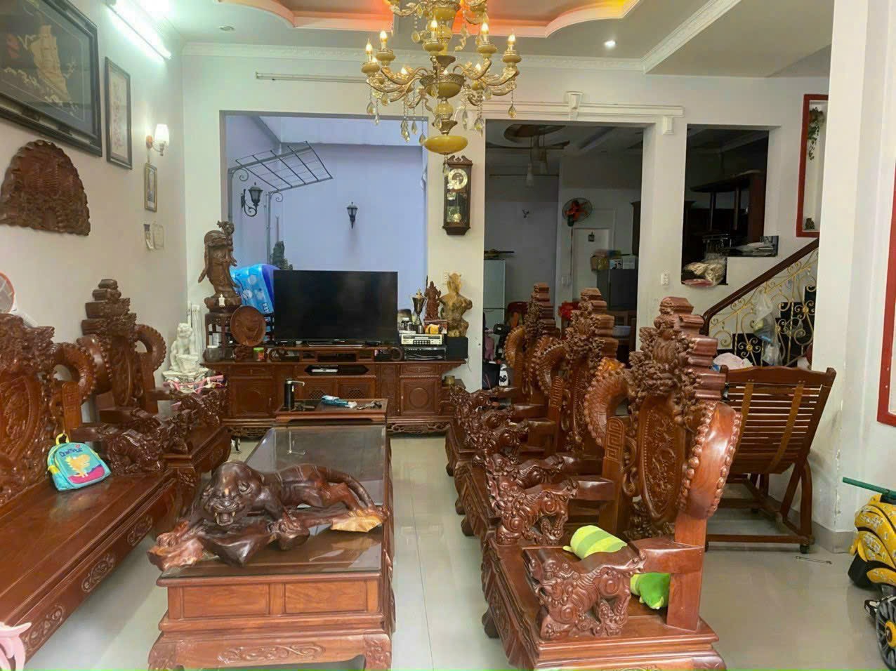 Bán NHÀ HẺM Bờ Bao Tân Thắng 8.5m x 19m 1 trệt 2 lầu 1 st