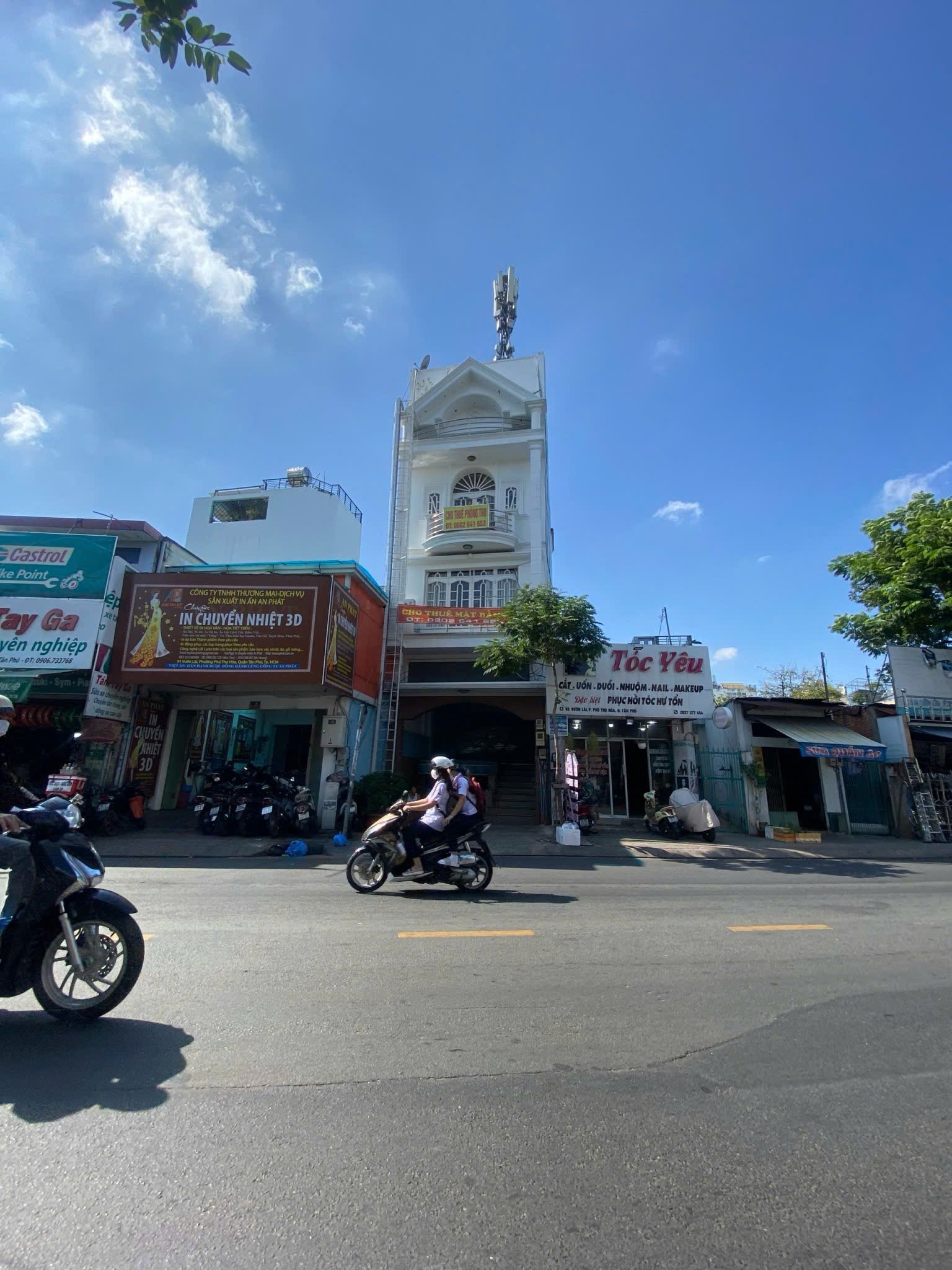 Bán Nhà mặt tiền Vườn Lài 5x16 Hầm+3 lầu