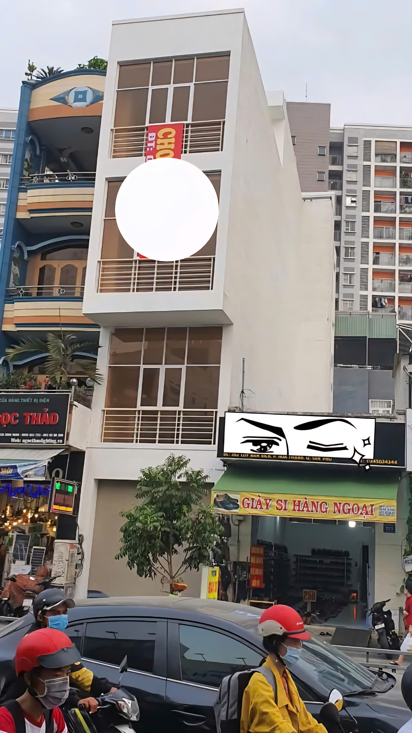 Bán Nhà mặt tiền Lũy Bán Bích 4mX24m (99.7m2) 5 tầng, 1 lửng,2lầu.ST. Đang cho thuê 37tr/tháng